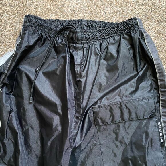 XElement Advanced Motorcycle Gear Pants Heat Resistant Zip Ankle Black Mens XL - Picture 4 of 12
